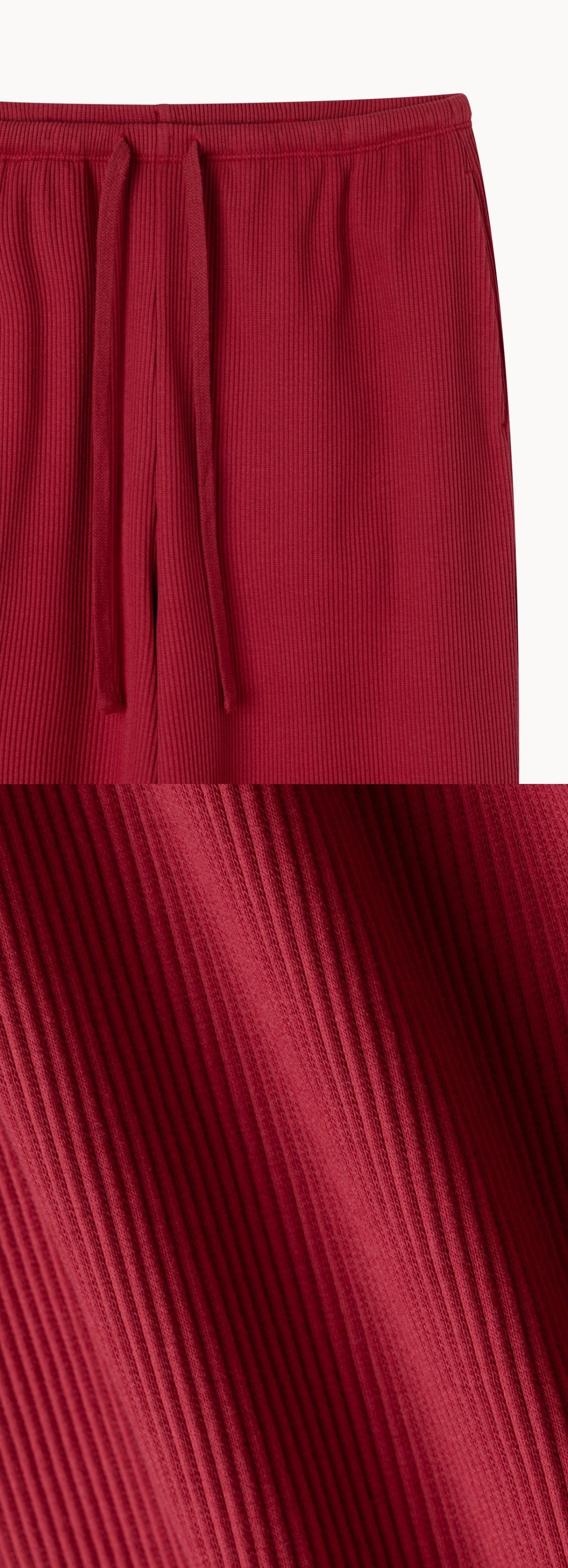Rib jogger pants #3_Scooter