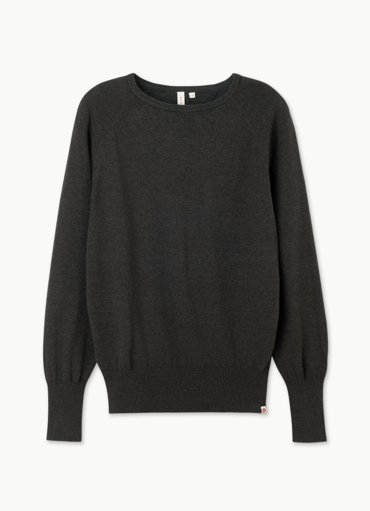 Foveo overlap pullover_Dark Melange Grey