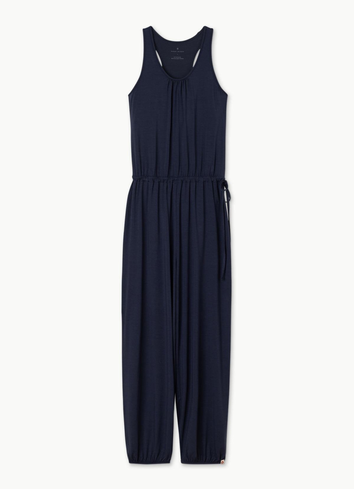 Racer string jumpsuit_Inkwell