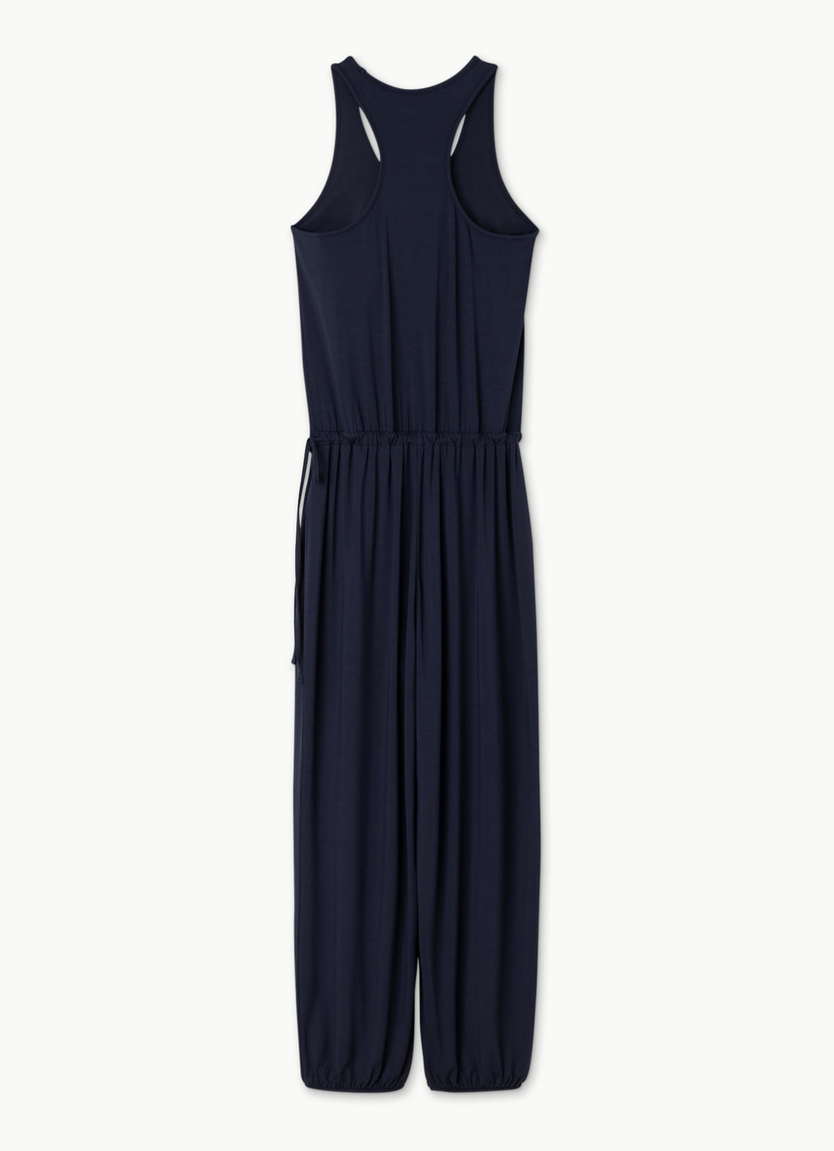 Racer string jumpsuit_Inkwell