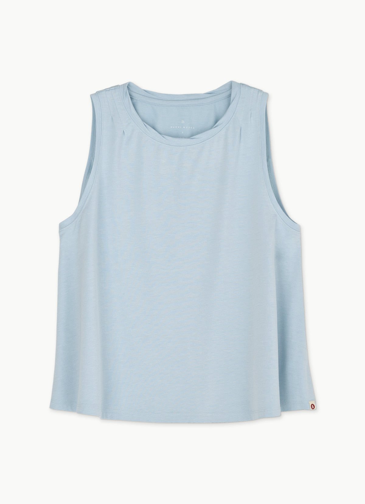 [Movement Line] Pleats cover top_Niagara Mist