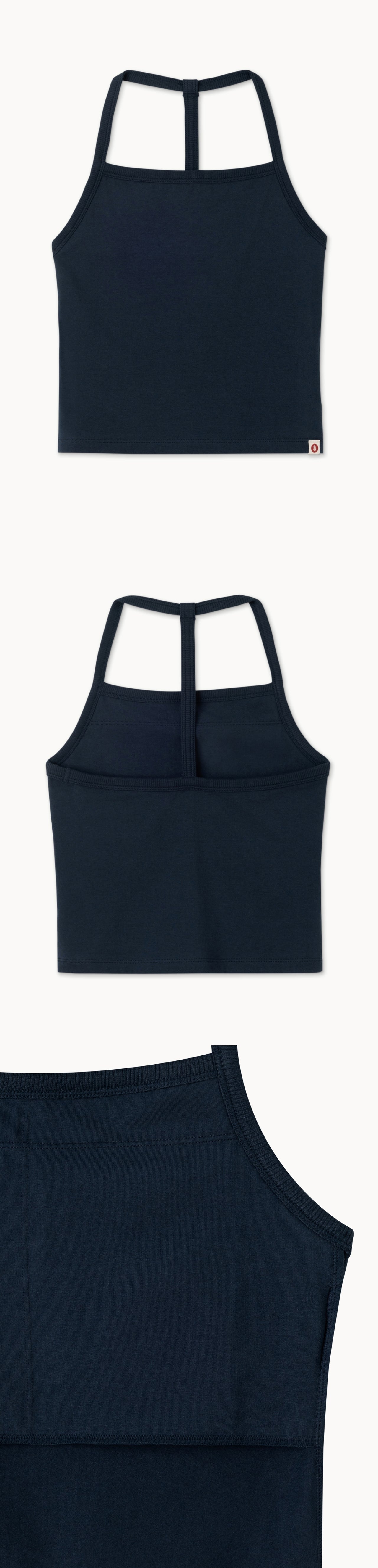 Penuh tank top_Carbon