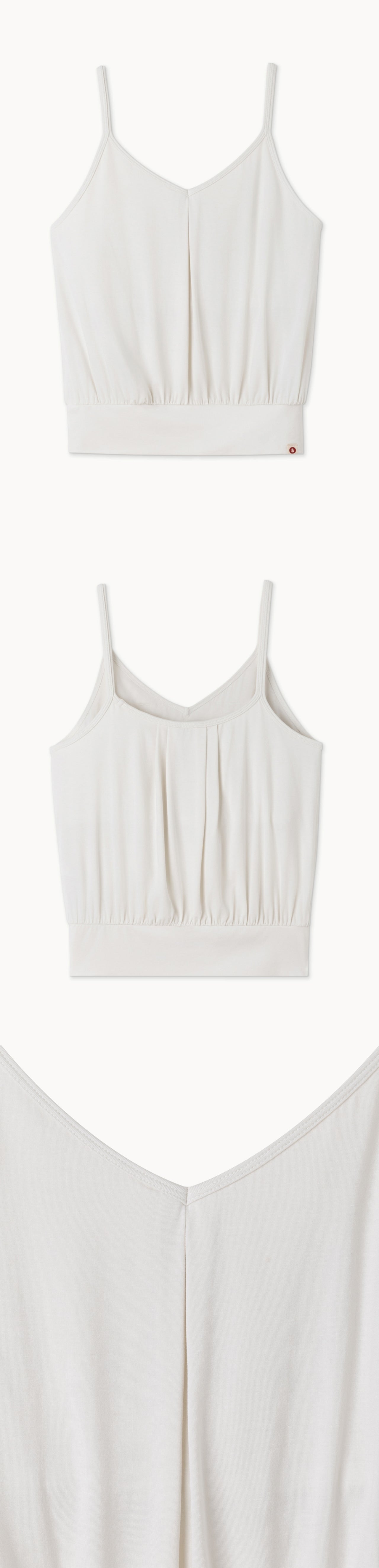 Pleats shirring sleeveless_Tofu