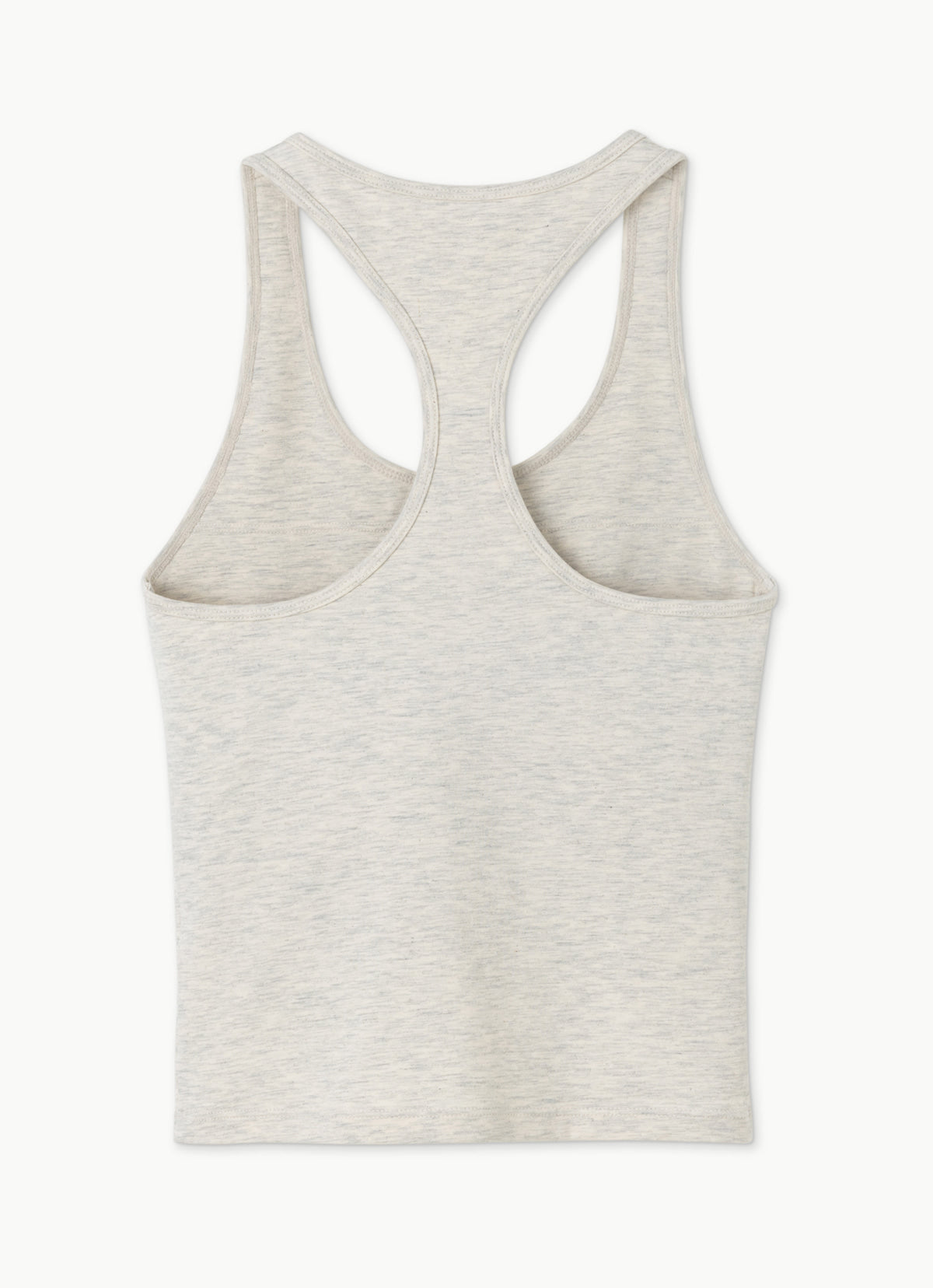 Jaya tank top (long ver.)_Oatmeal Melange