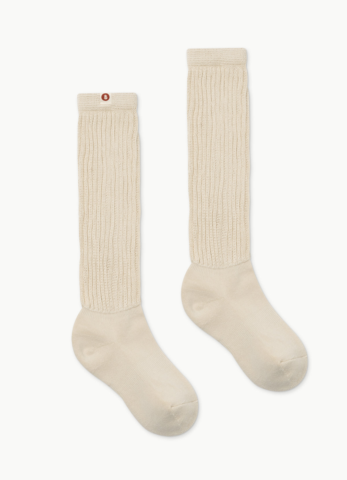 Scrunchie socks_Ivory