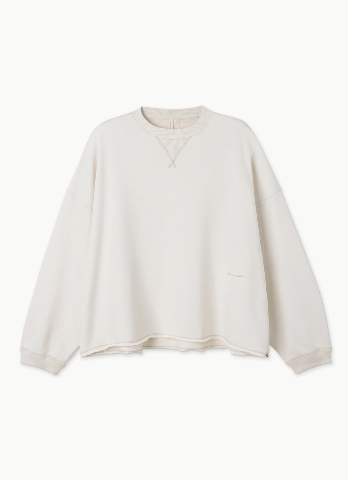 BM logo sweat top (Unisex)_Tofu