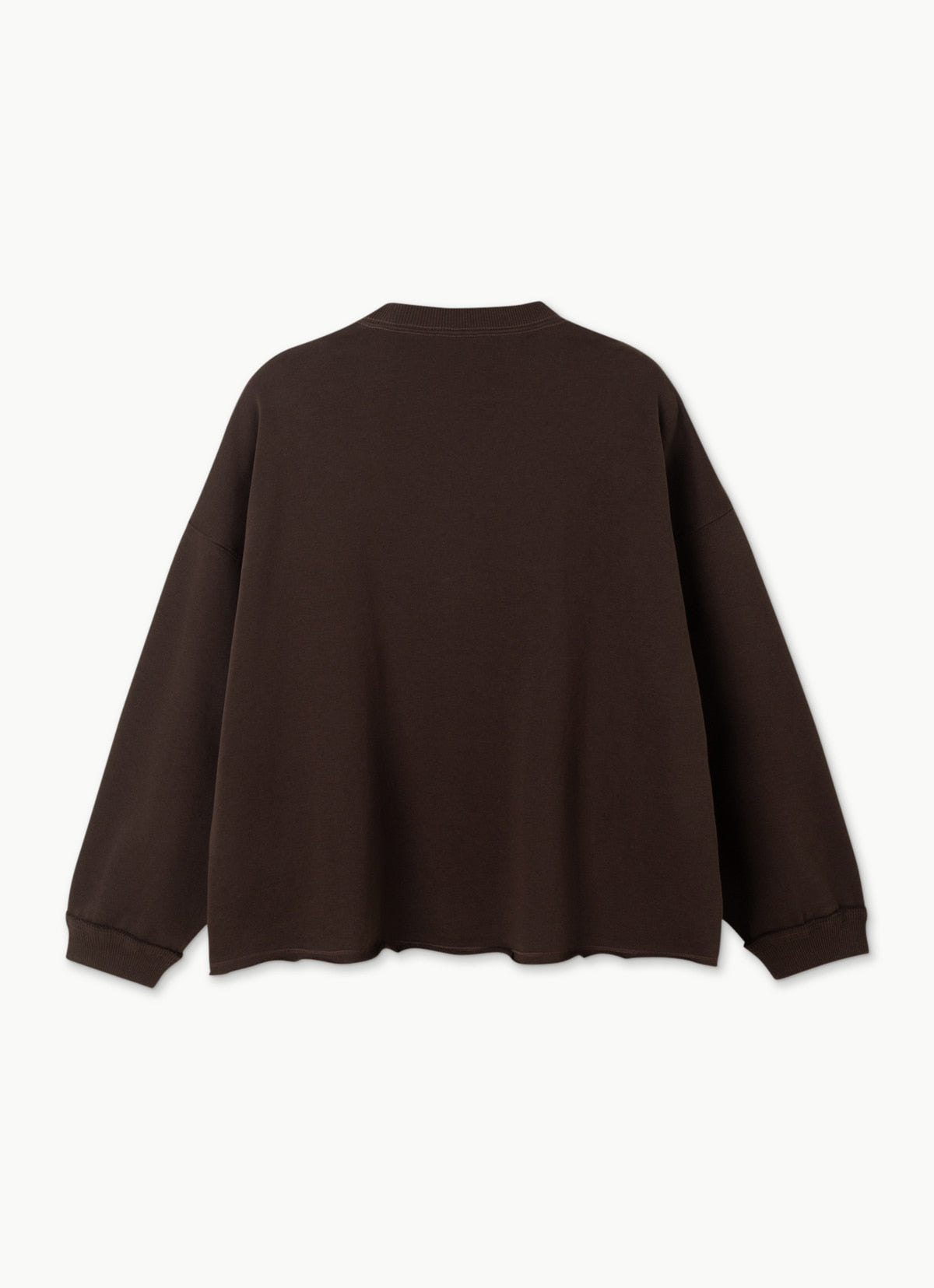 BM logo sweat top (Unisex)_Coffee Bean
