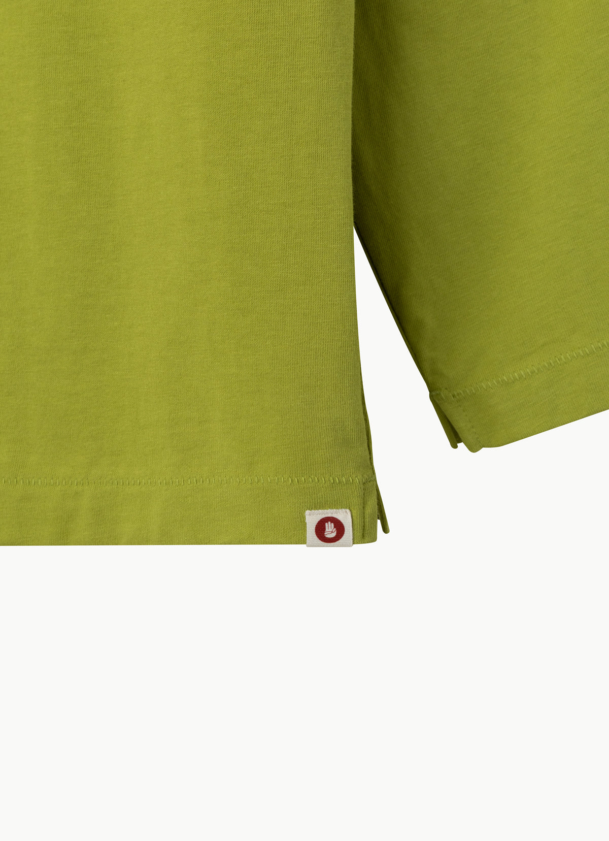 Small pocket long sleeve (Unisex)_Split Pea