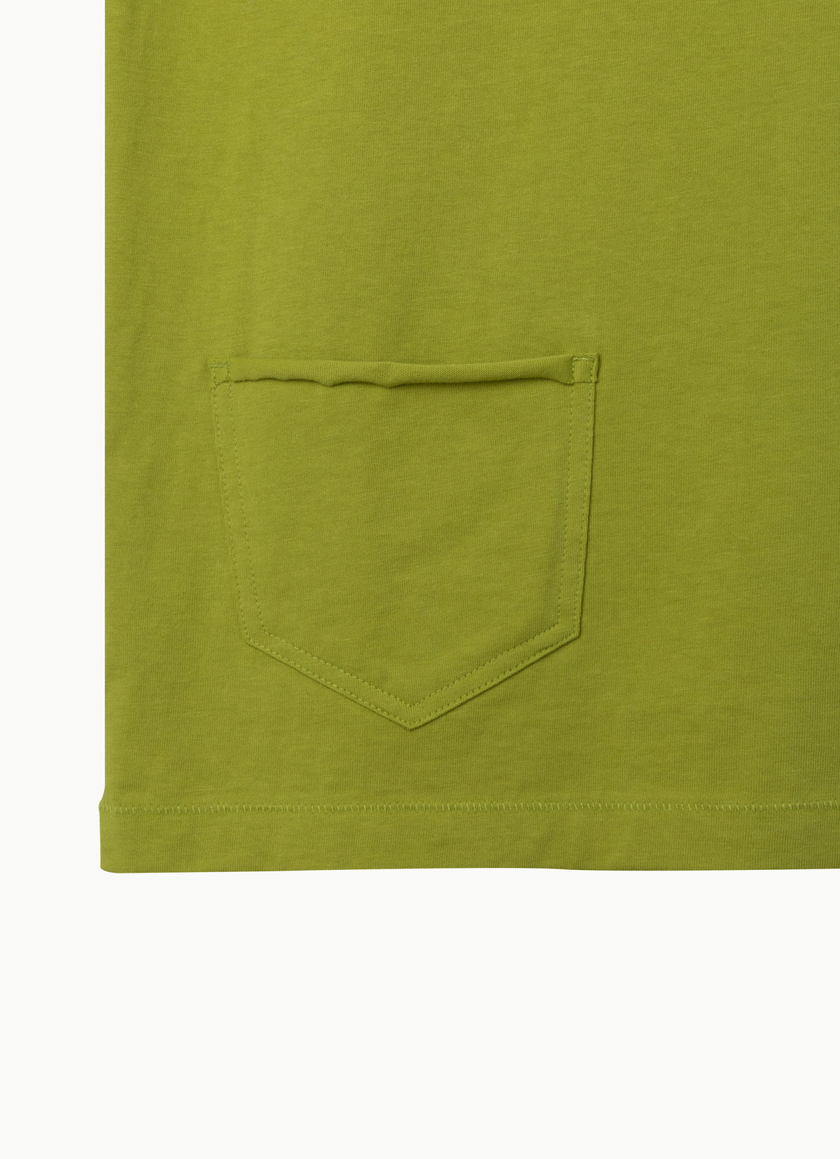 Small pocket long sleeve (Unisex)_Split Pea