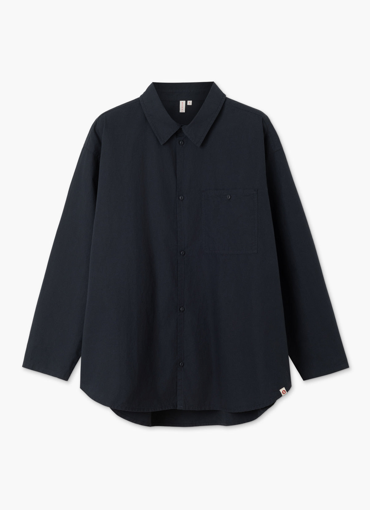 Overfit pocket shirts (Unisex)_Navy