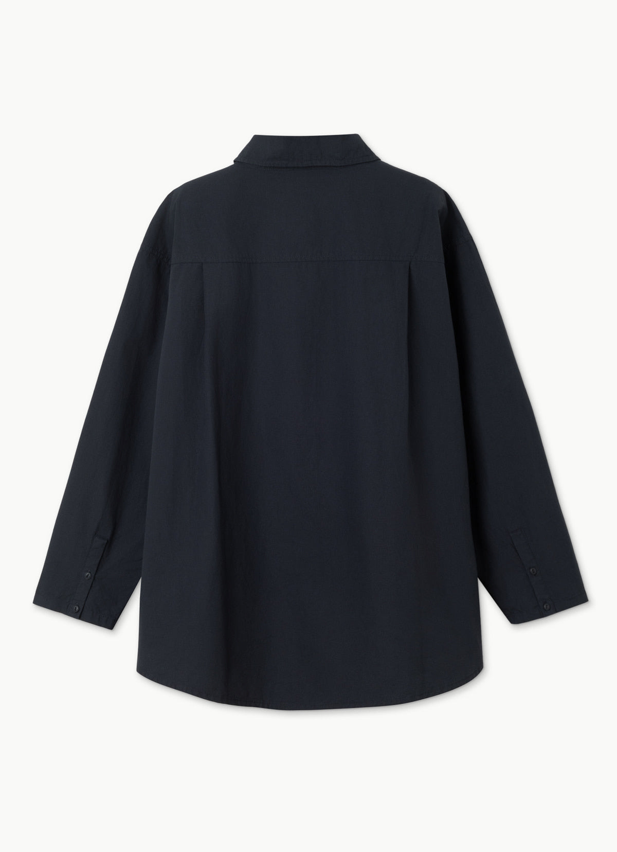 Overfit pocket shirts (Unisex)_Navy