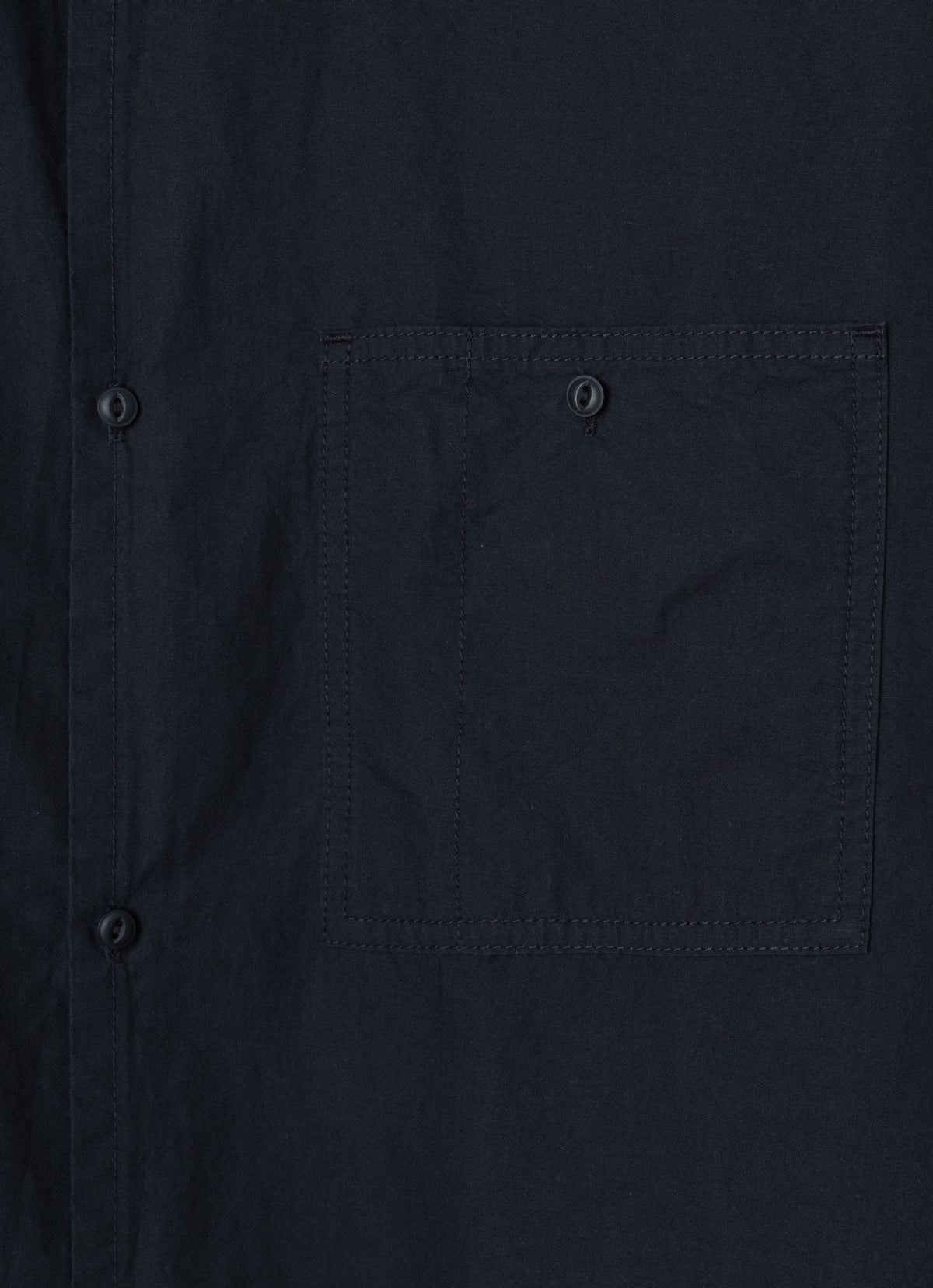 Overfit pocket shirts (Unisex)_Navy