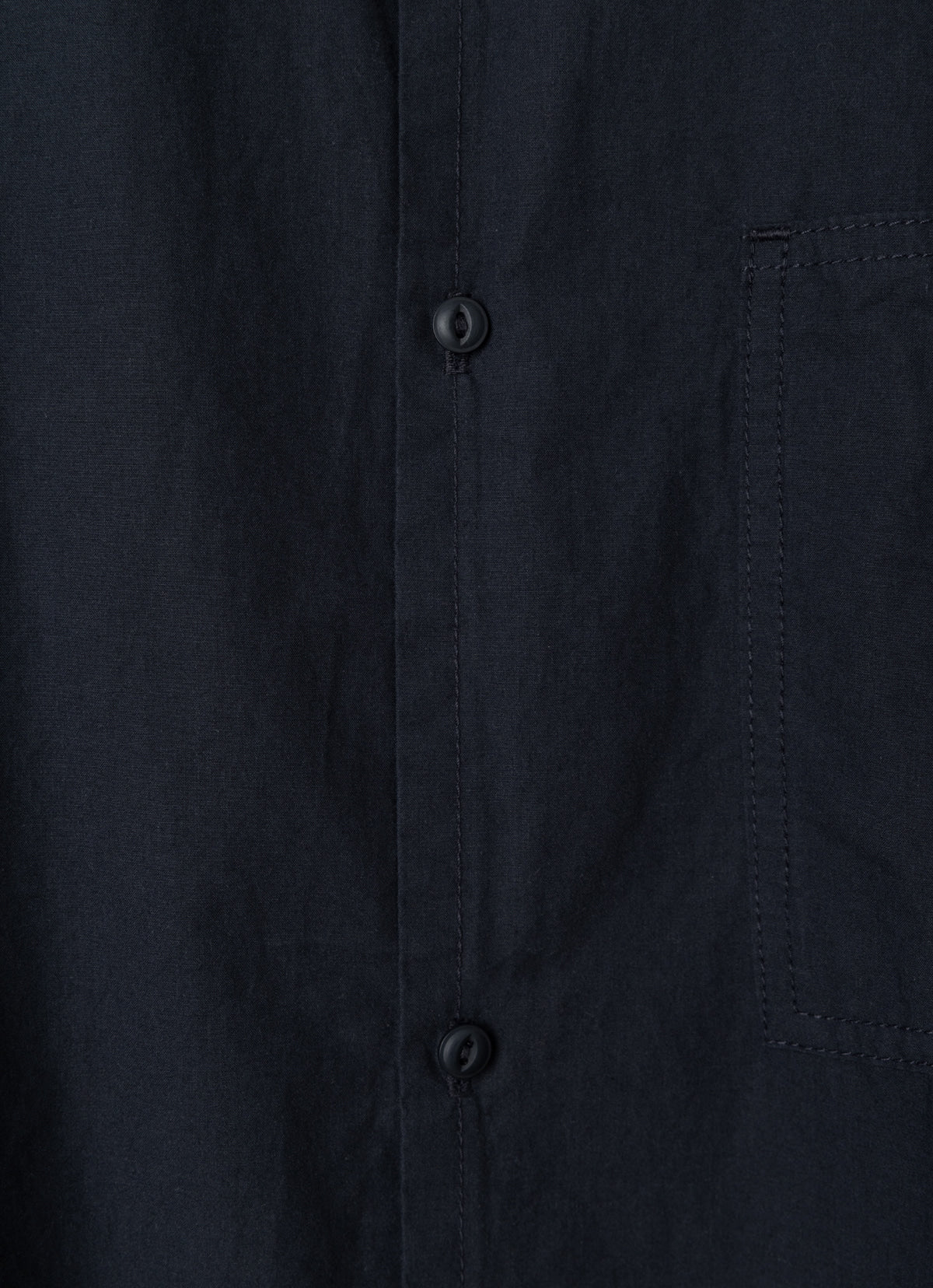 Overfit pocket shirts (Unisex)_Navy