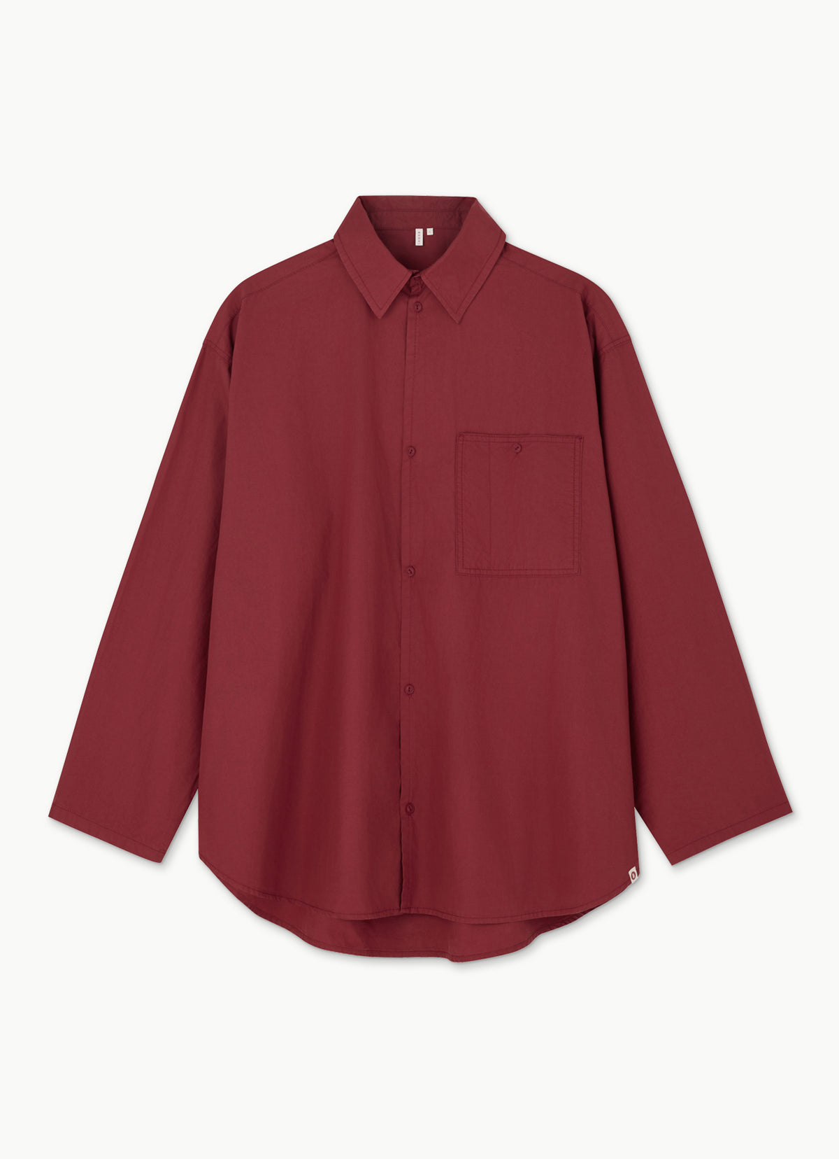 Overfit pocket shirts (Unisex)_Lava falls