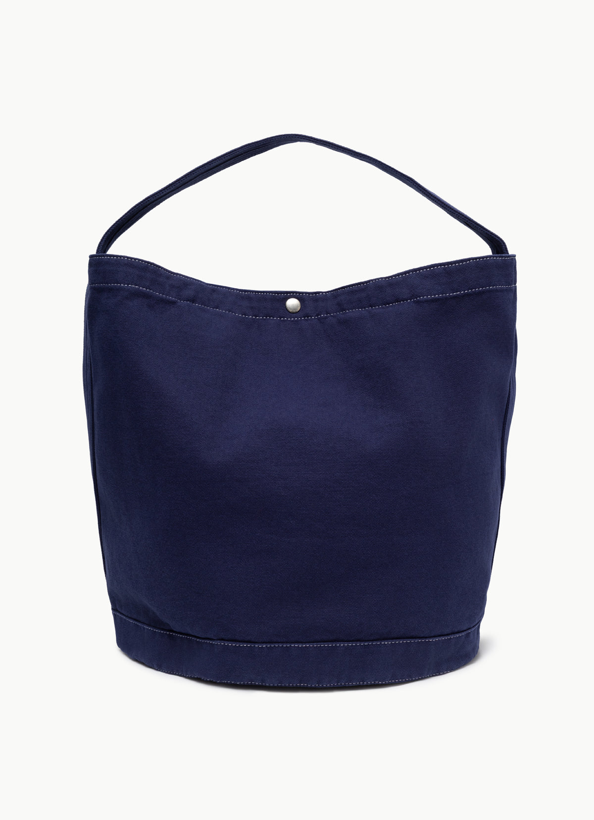 Bubu round snap bag (Big ver.)_Navy