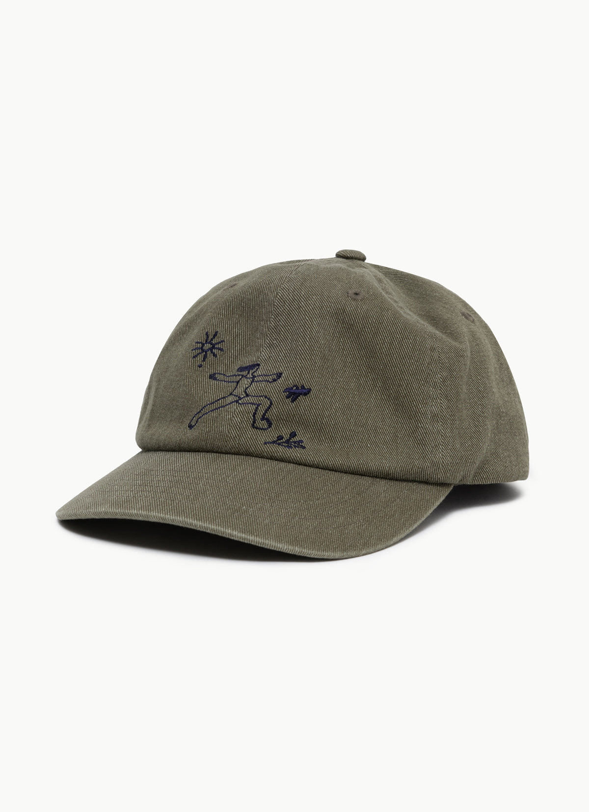 Jalan graphic cap (Unisex)_Khaki
