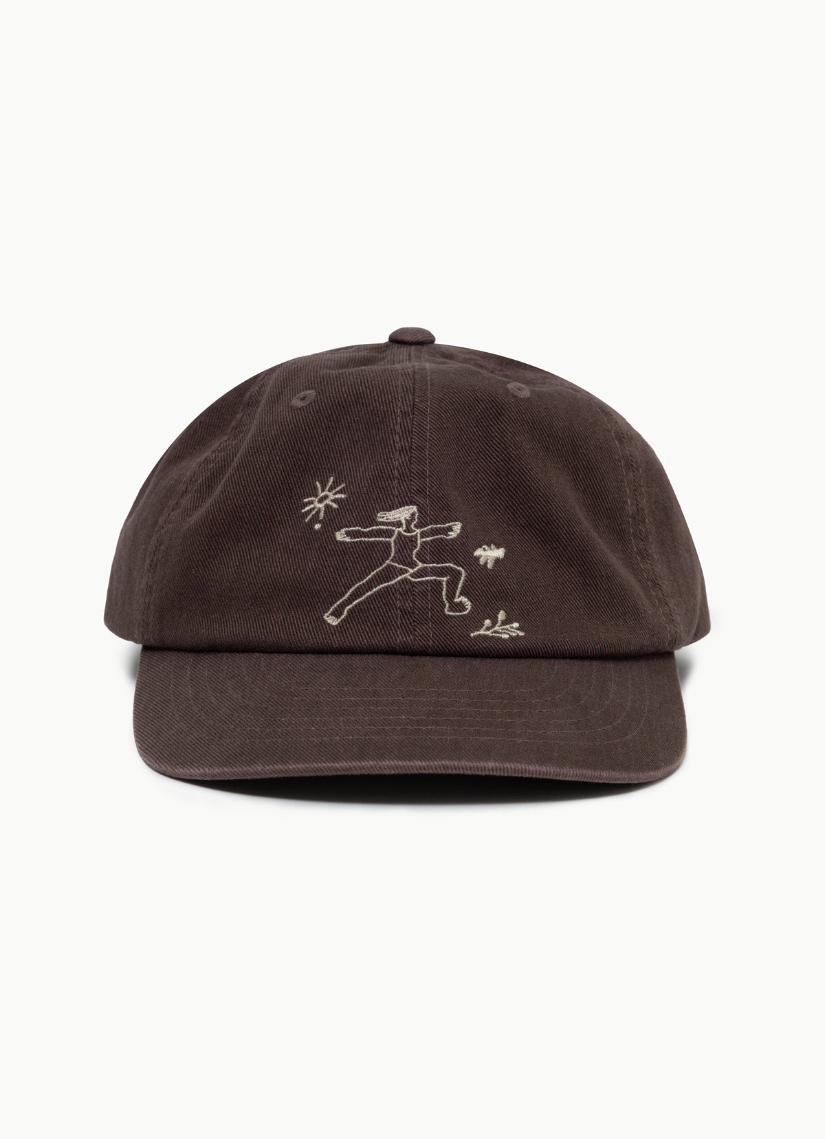 Jalan graphic cap (Unisex)_Brown