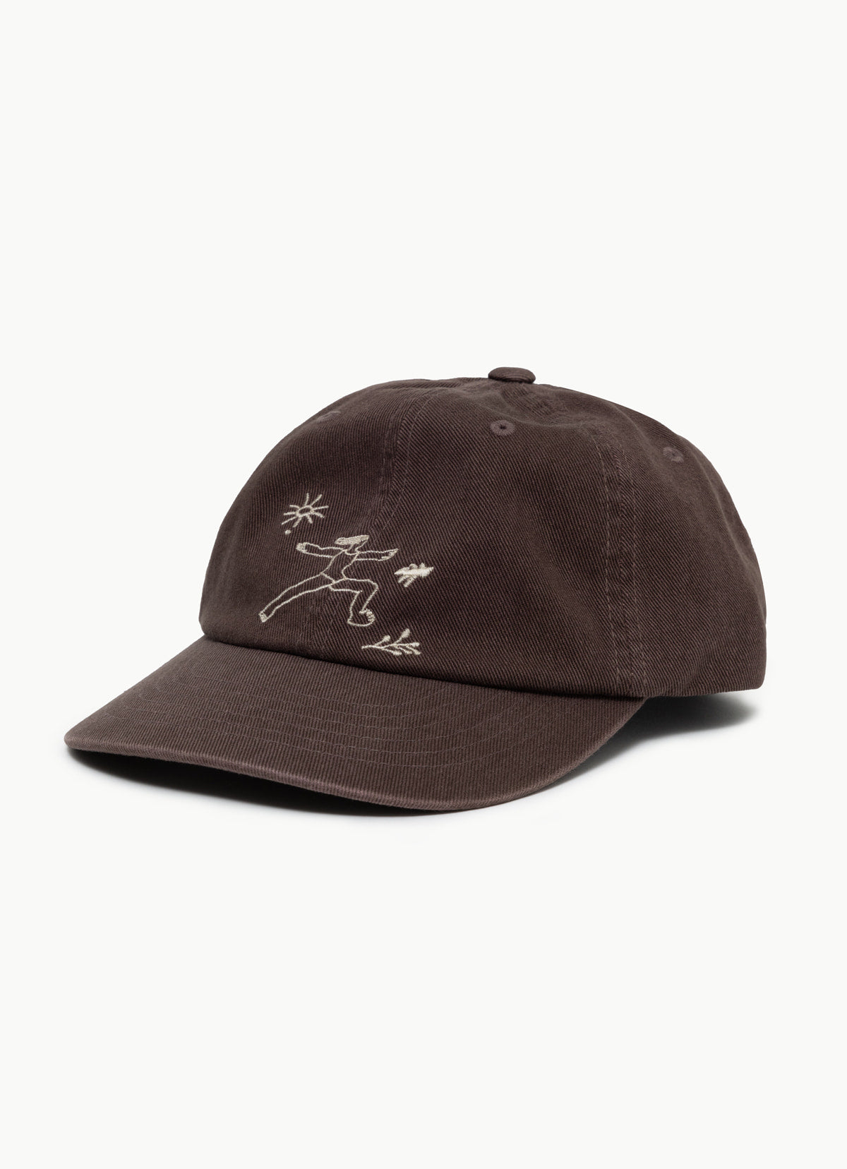 Jalan graphic cap (Unisex)_Brown