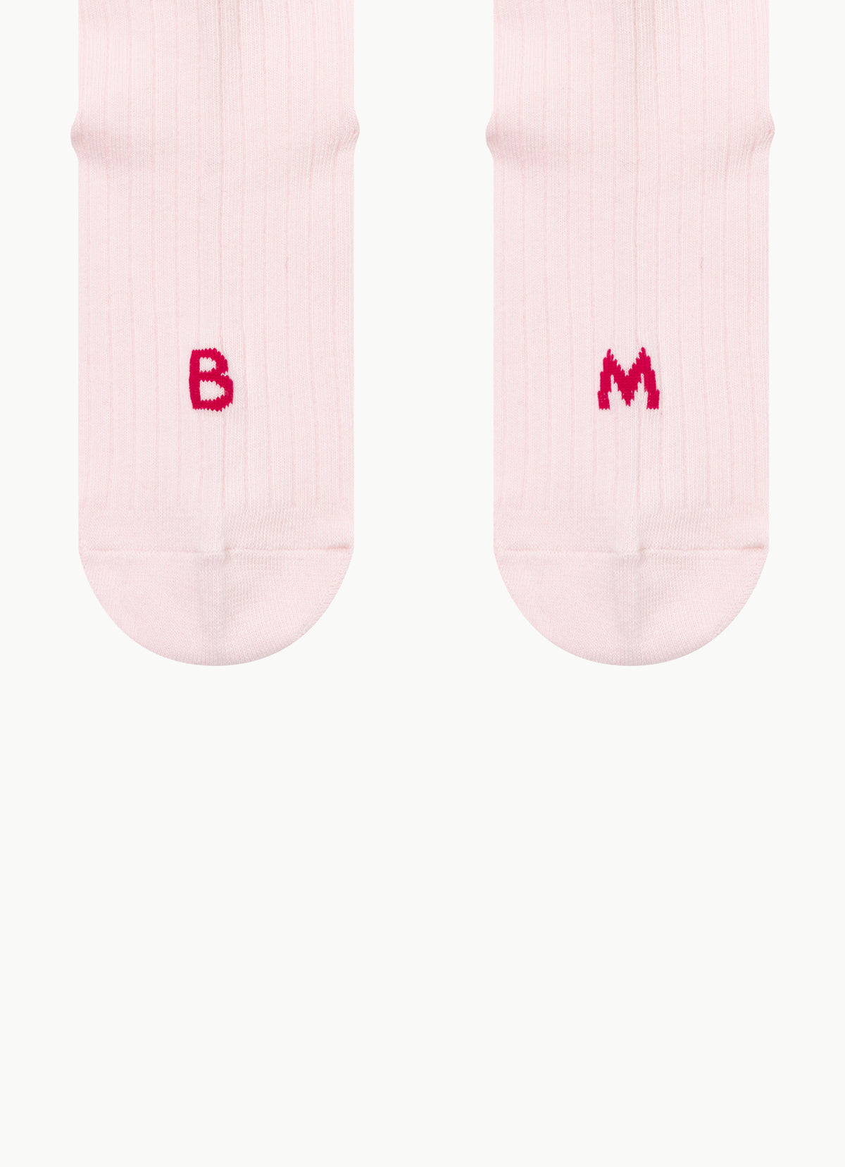 Rib ankle socks_Light Pink