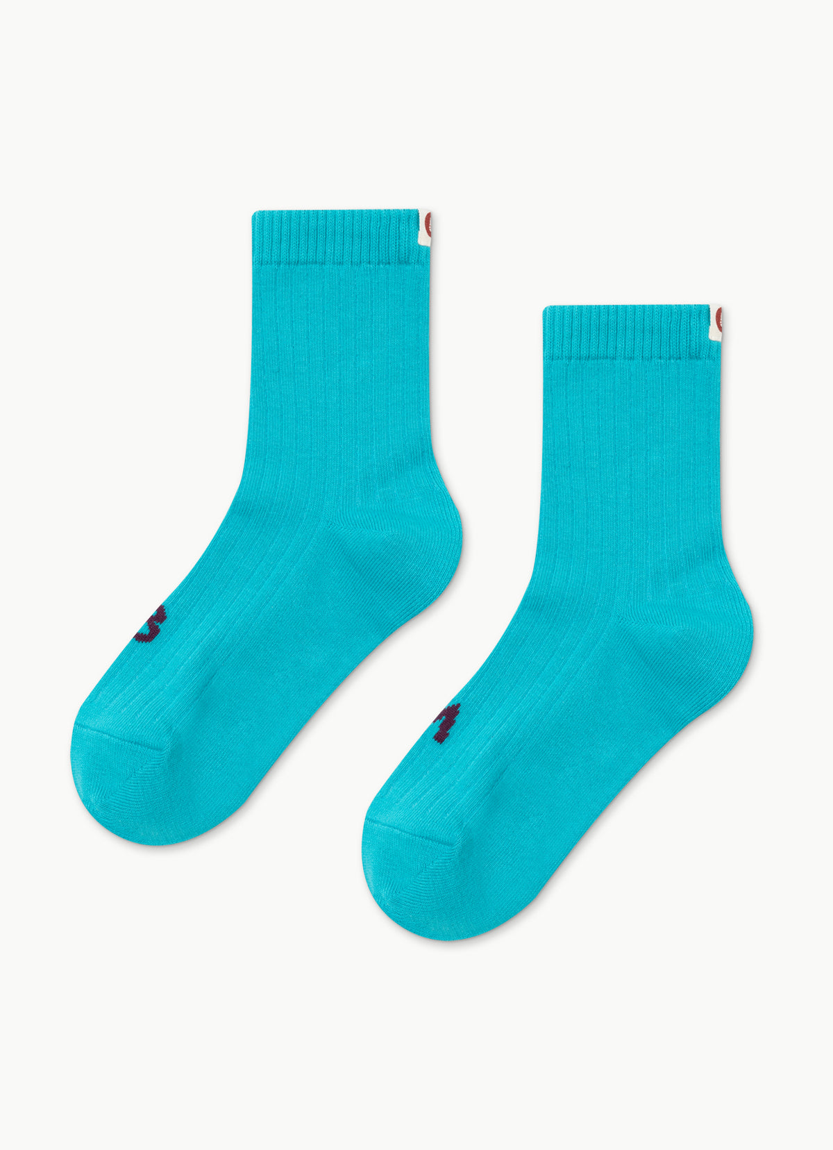 Rib ankle socks_Biscay Bay