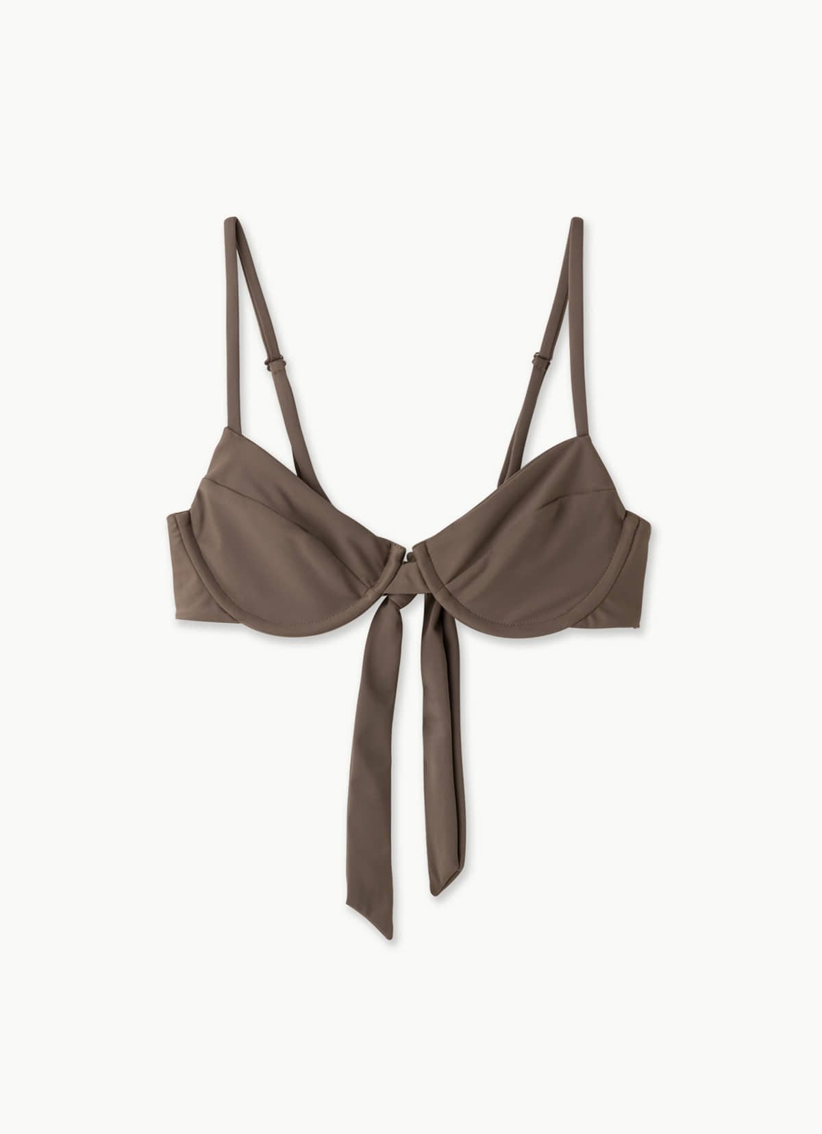 Verano bikini top_Brown