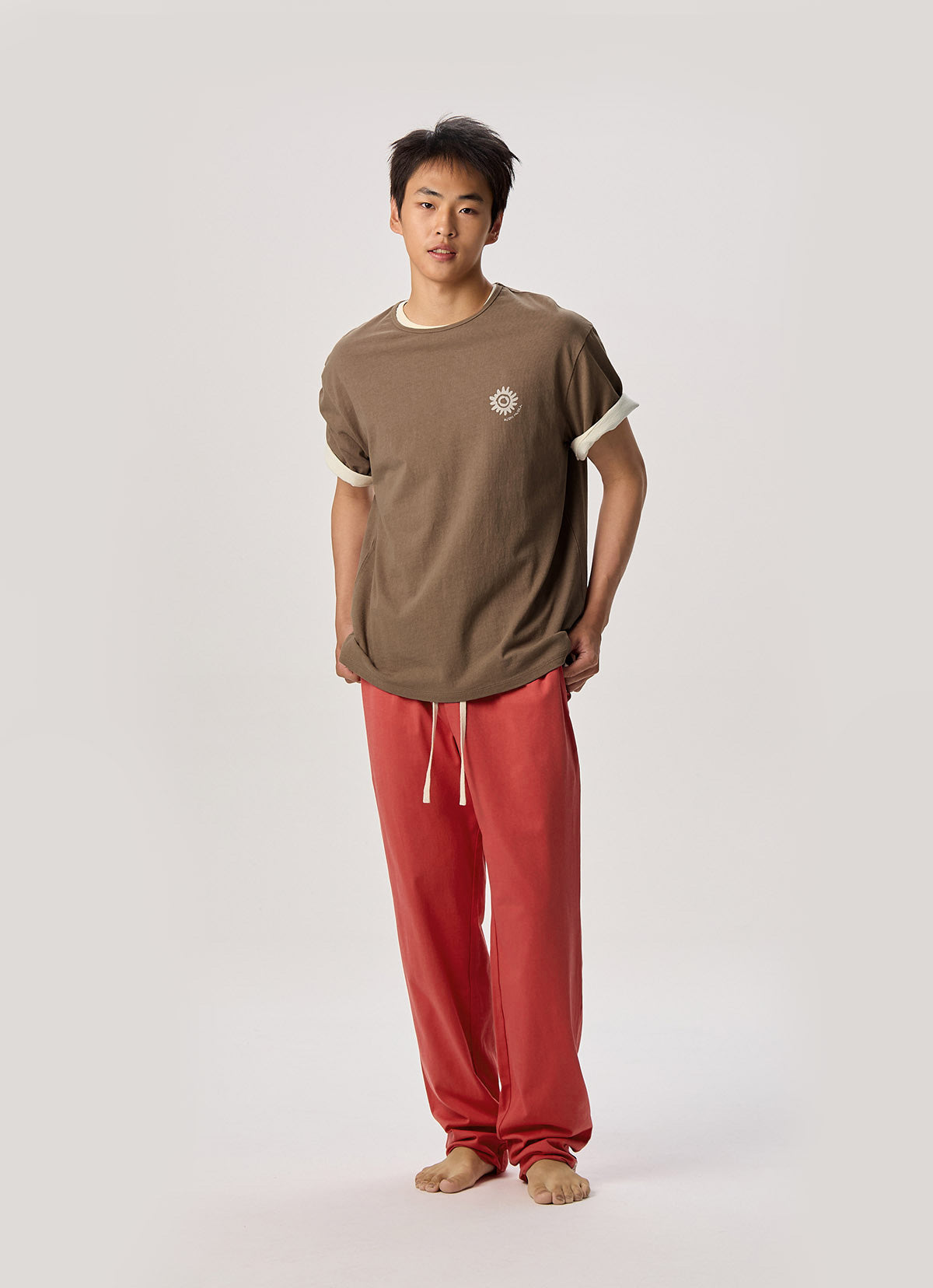 Surya drawing T (Unisex)_Brown