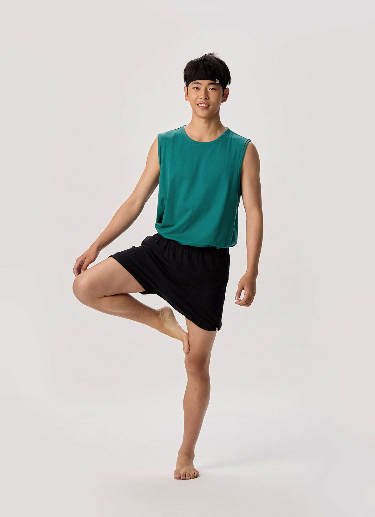 Iyengar banding shorts (Unisex)_Black