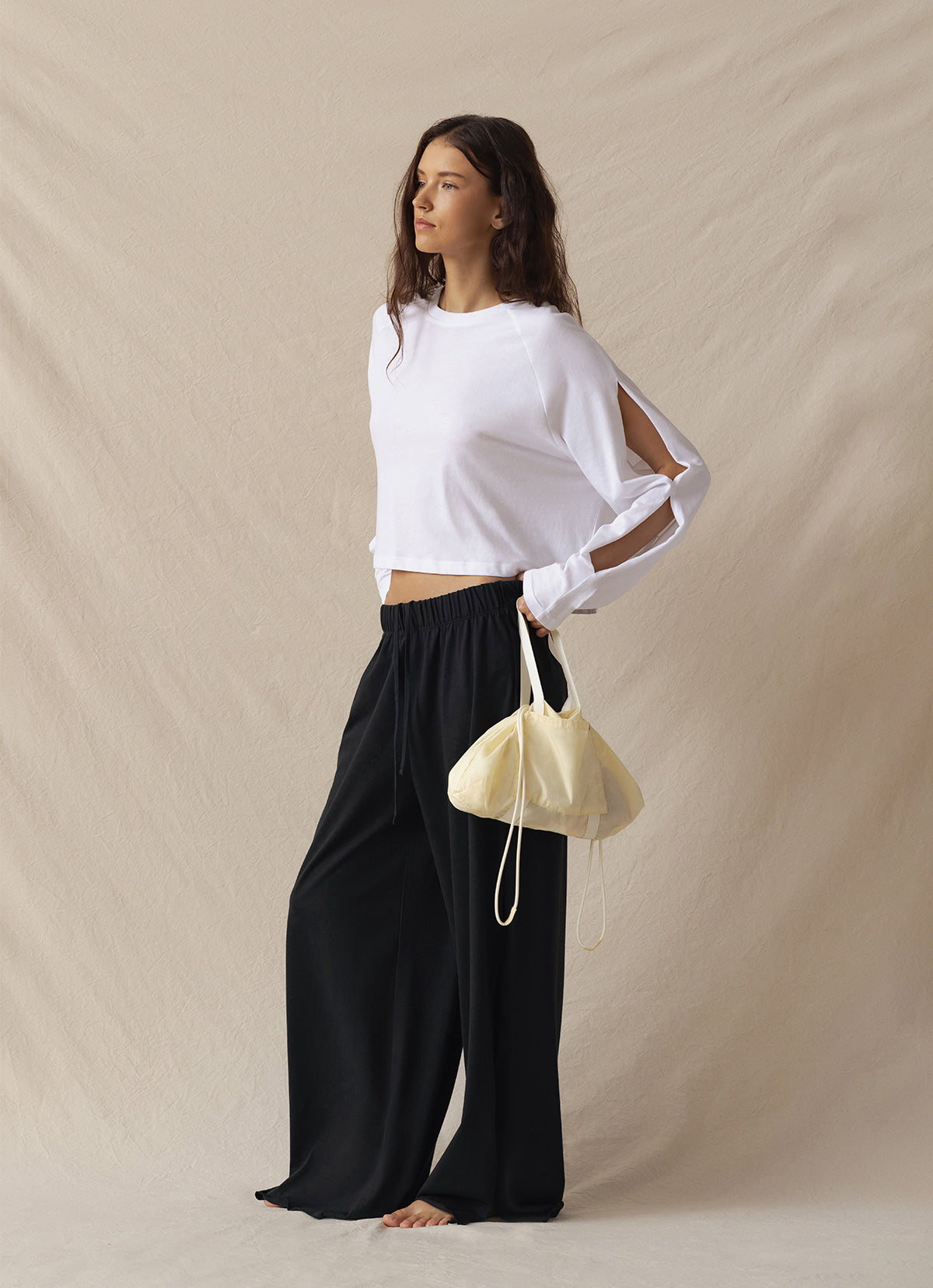BM light tote bag_Transparent Yellow