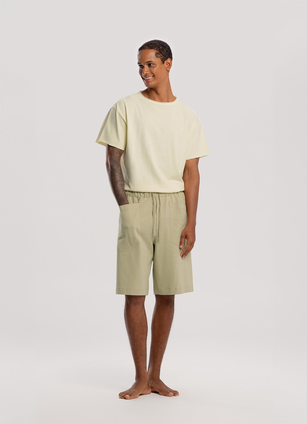 Topi bermuda pants (Unisex)_Bog