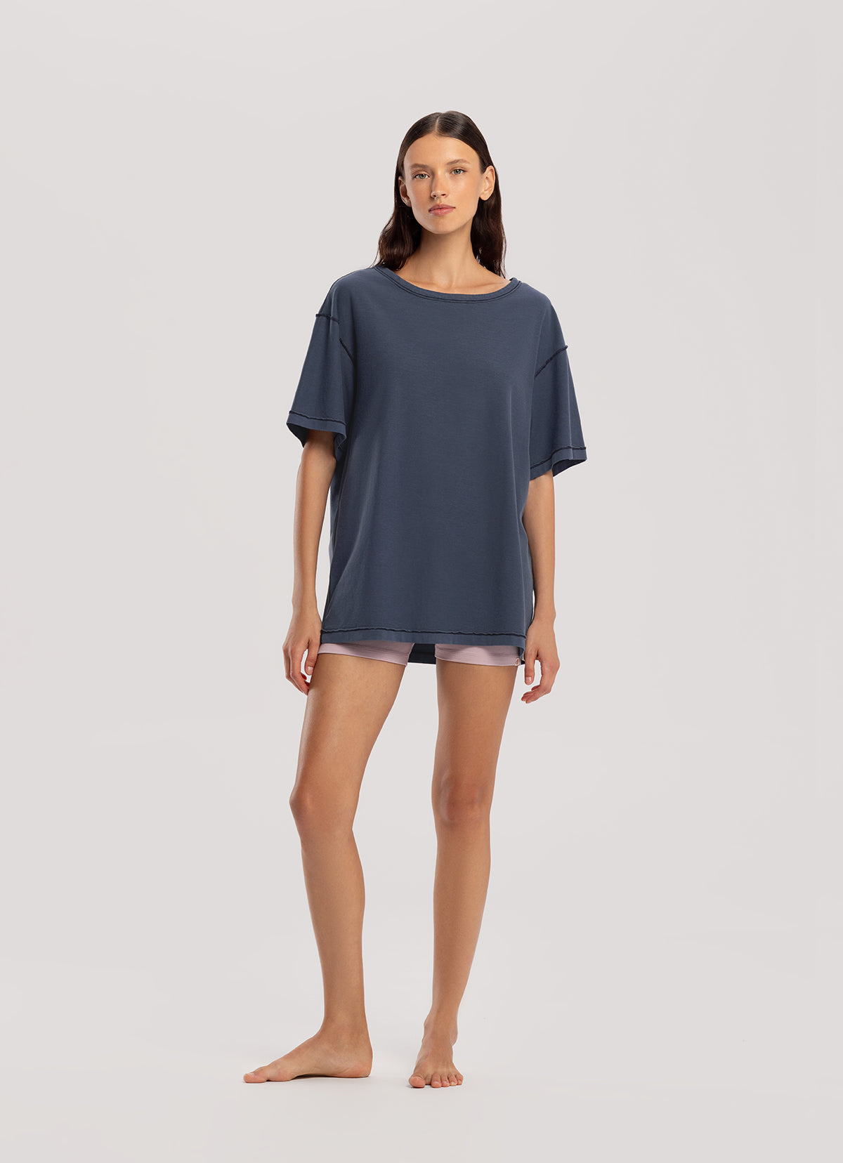 Sunny short sleeve (Unisex)_Dark Sapphire