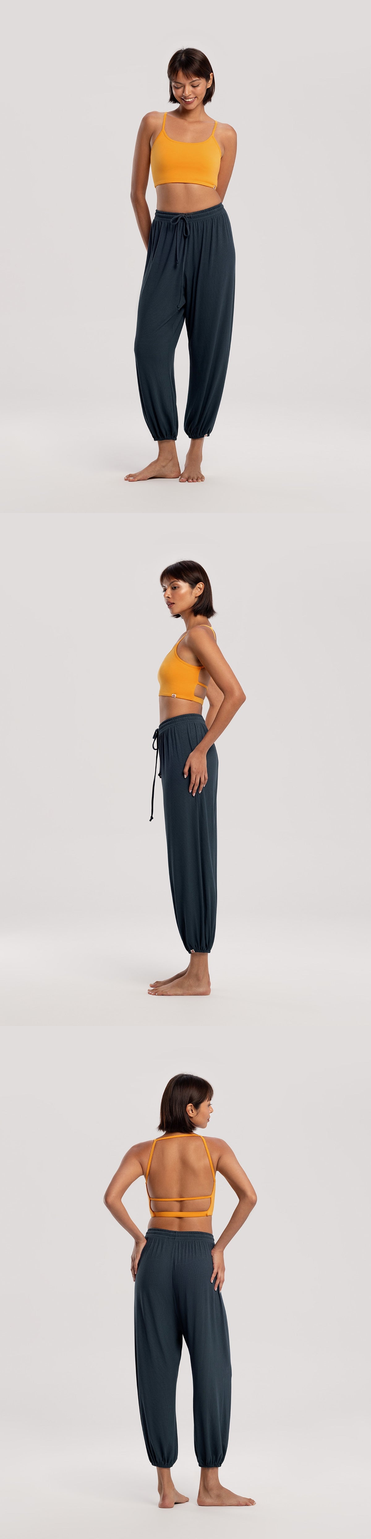 String trio bra top #2_Marigold