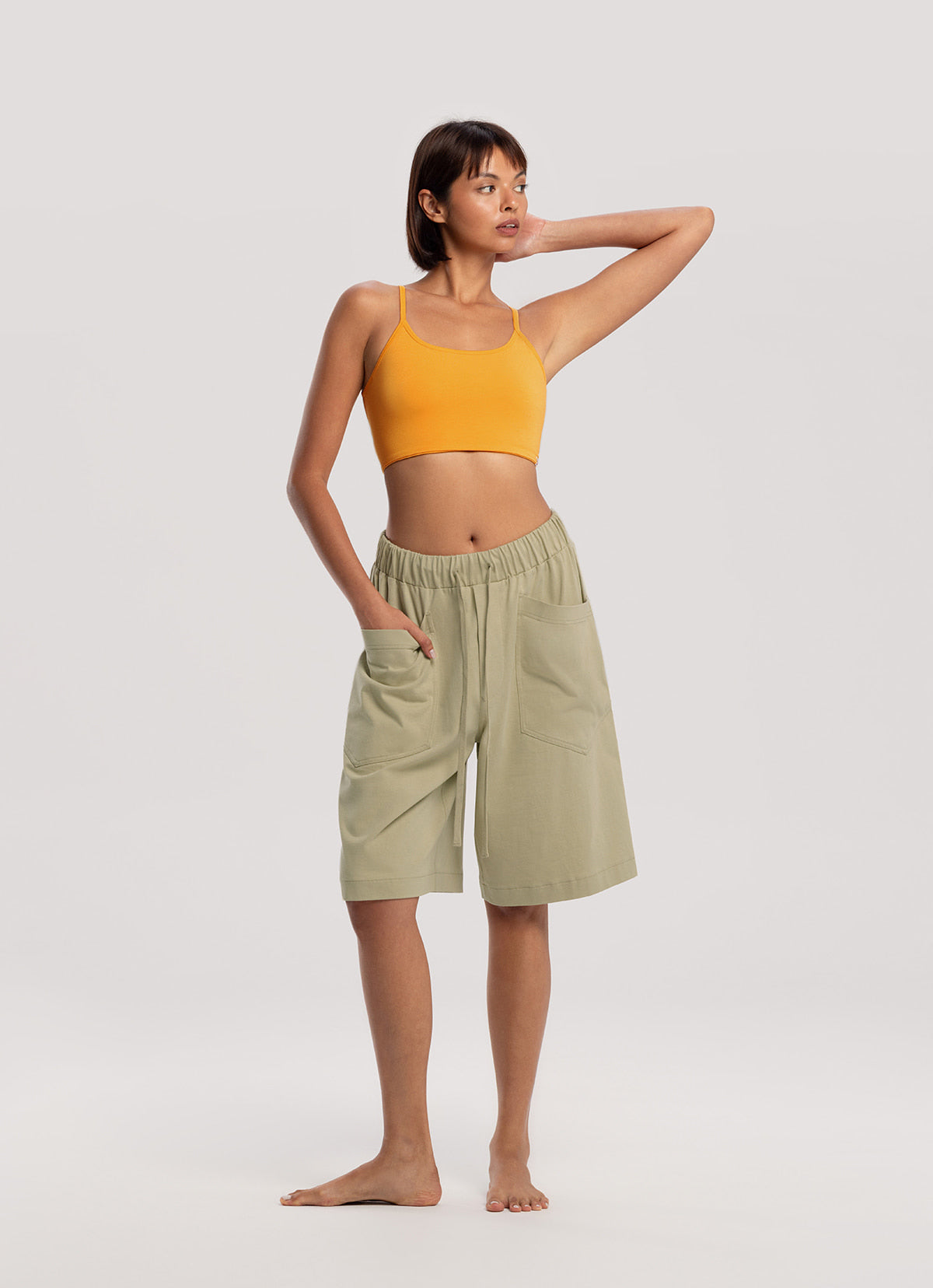 Topi bermuda pants (Unisex)_Bog