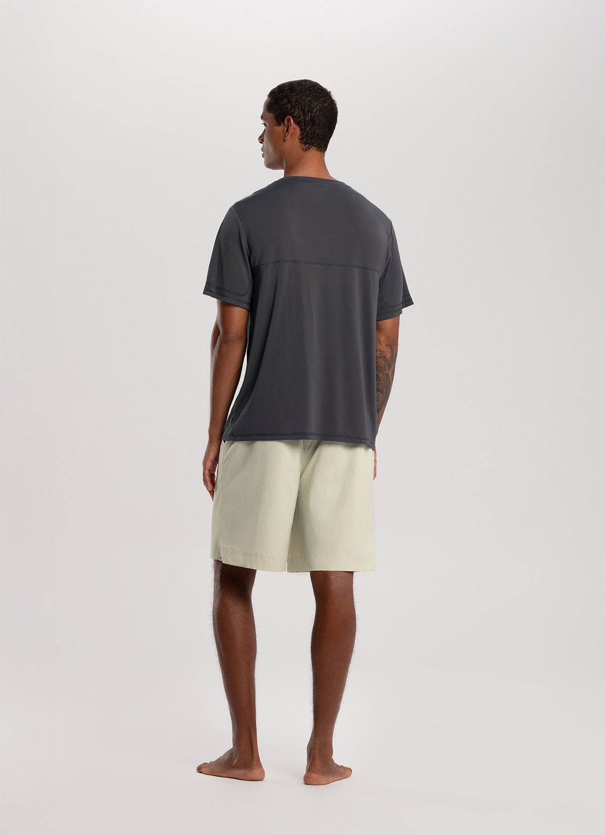 Light shorts (for Men)_Celadon Tint