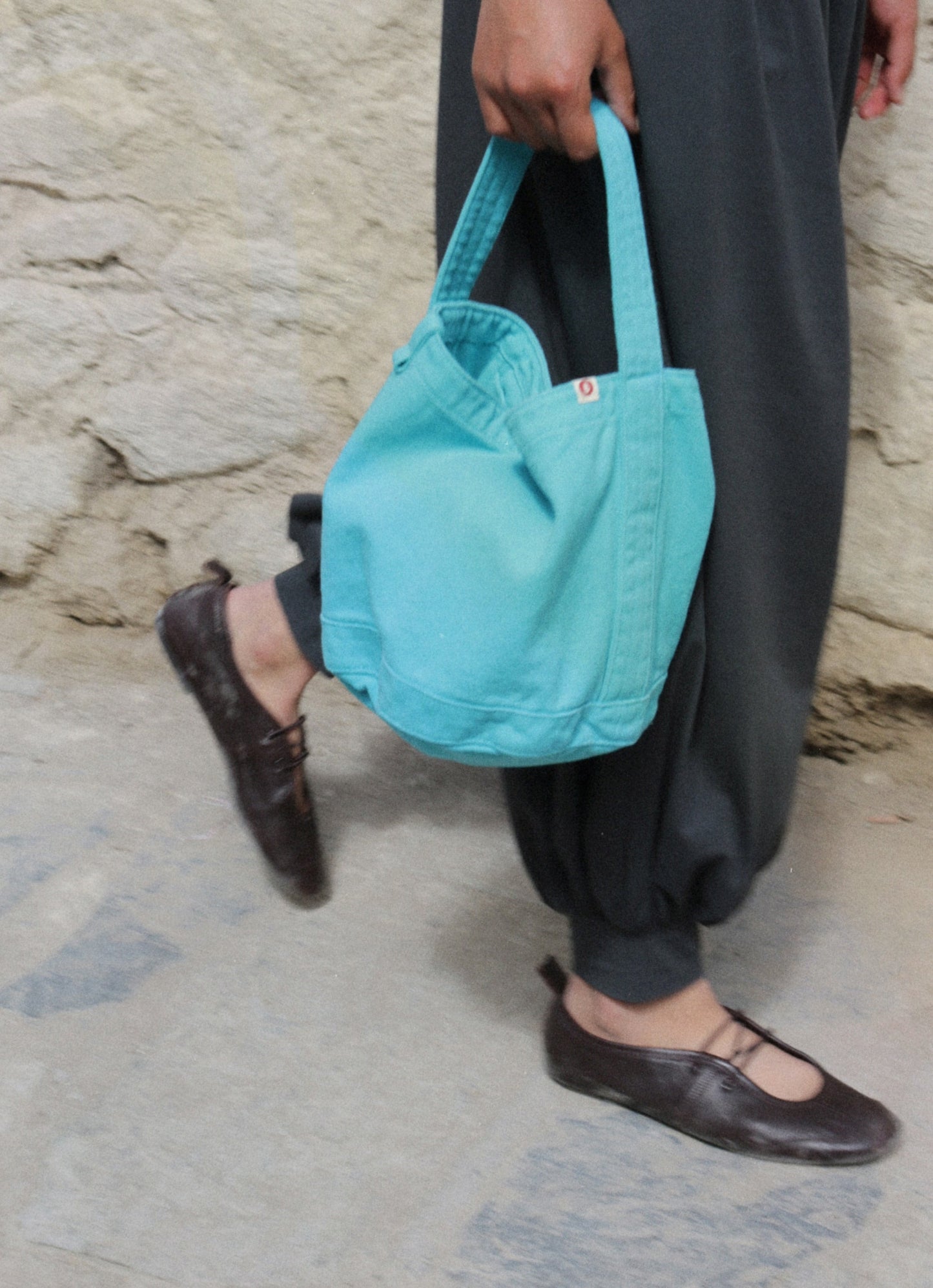 Bubu round snap bag_Biscay Bay