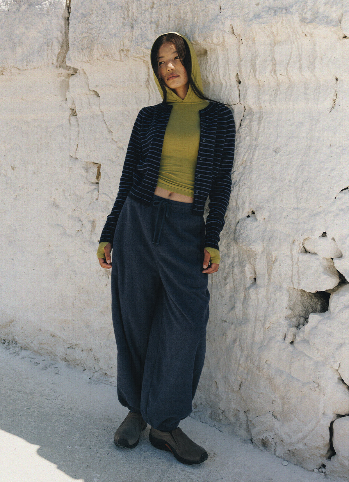 Soft hoodie #2_Split Pea