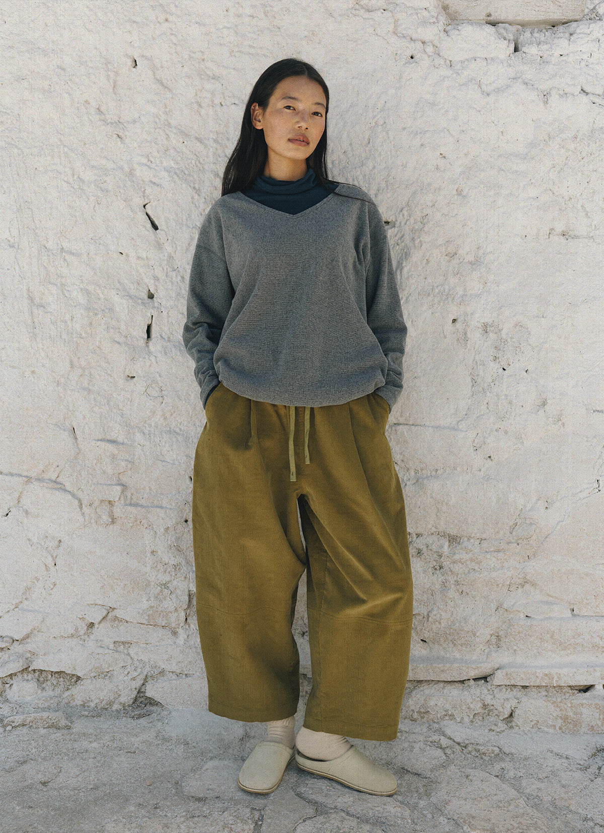 Fleece pullover_Black Multi
