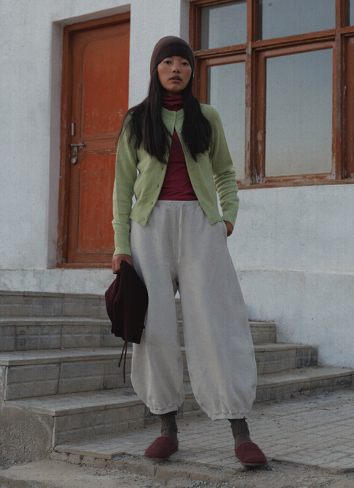Turtle neck long sleeve_Raspberry Radiance