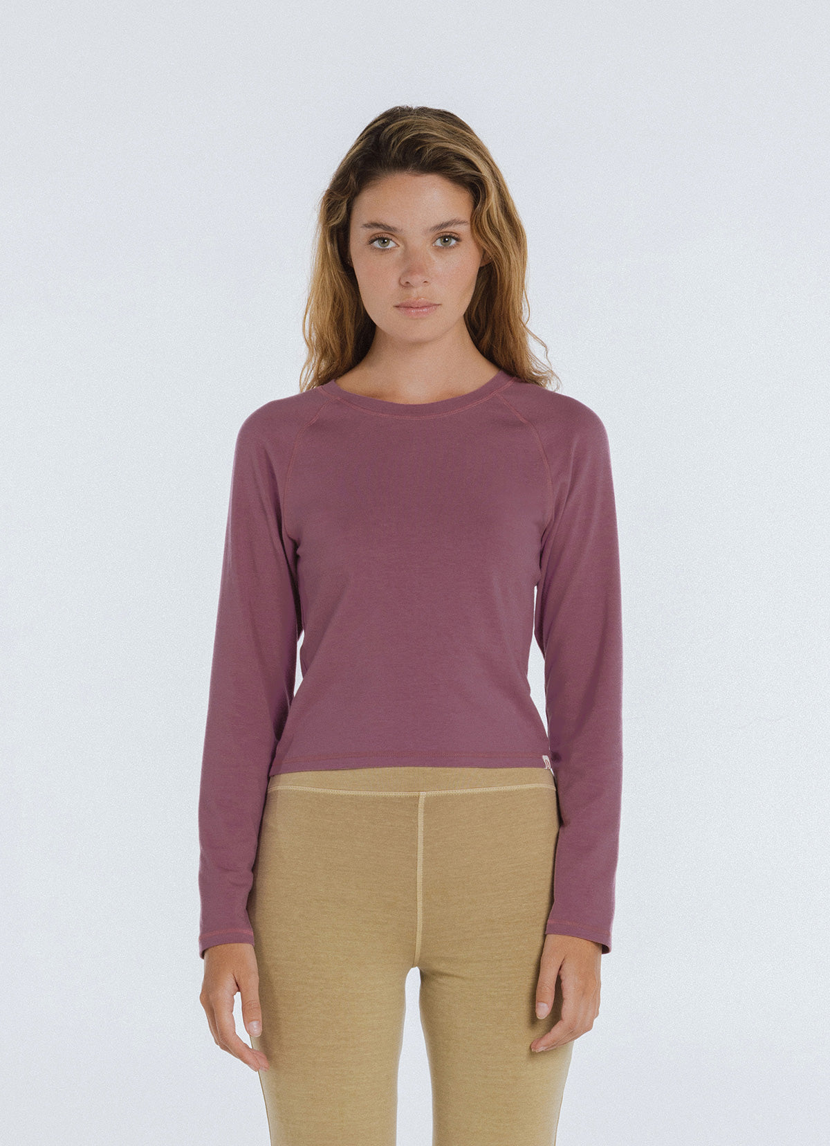 Saddle long sleeve_Purple