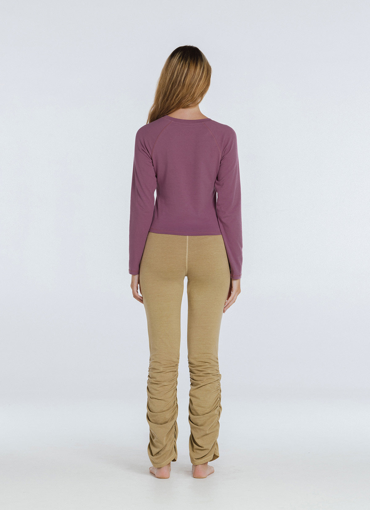 Saddle long sleeve_Purple