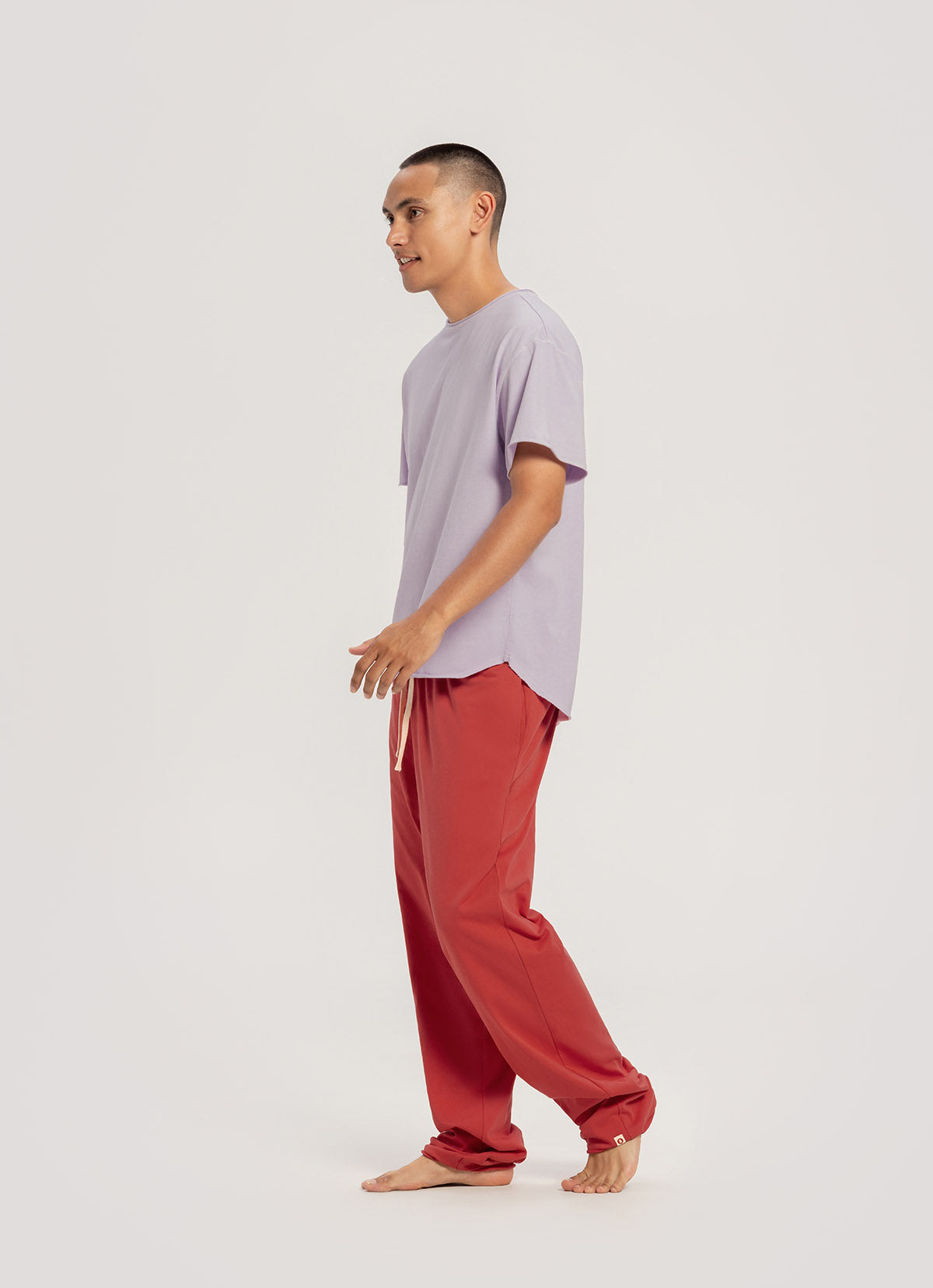 BM easy pants (Unisex)_Cranberry
