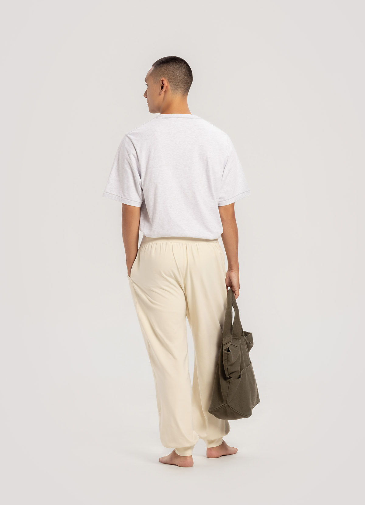 Fortune pants #2 (Unisex)_Bone White