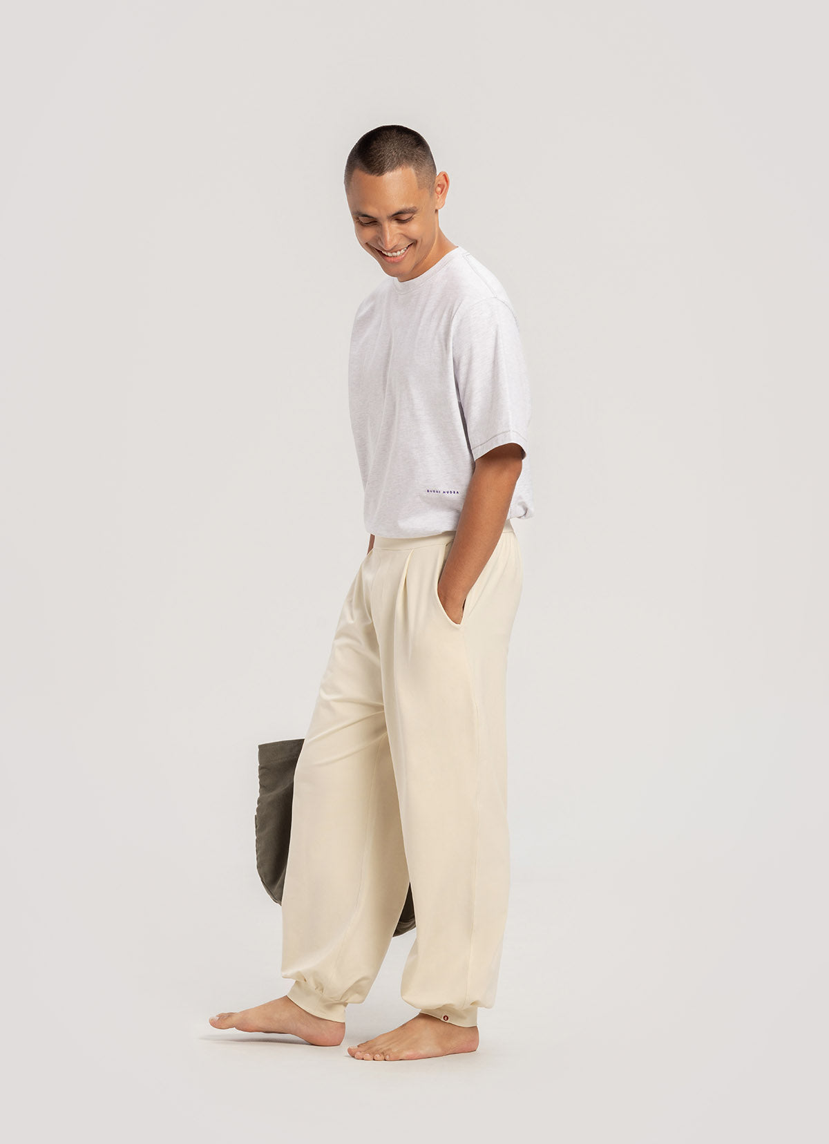 Fortune pants #2 (Unisex)_Bone White