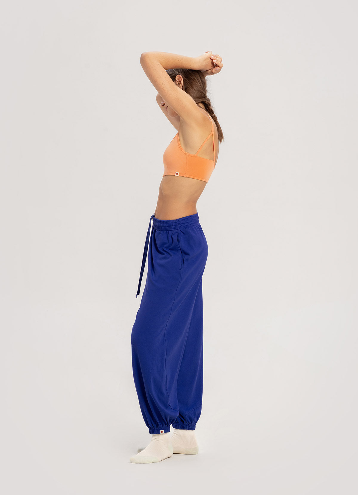 Tri hole bra top_Marigold