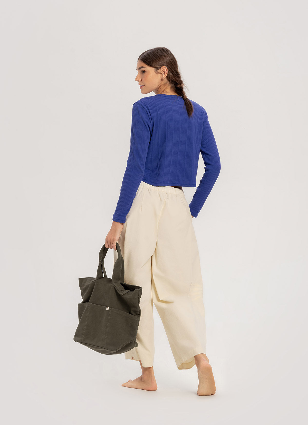 Kitty wide pants_Cream