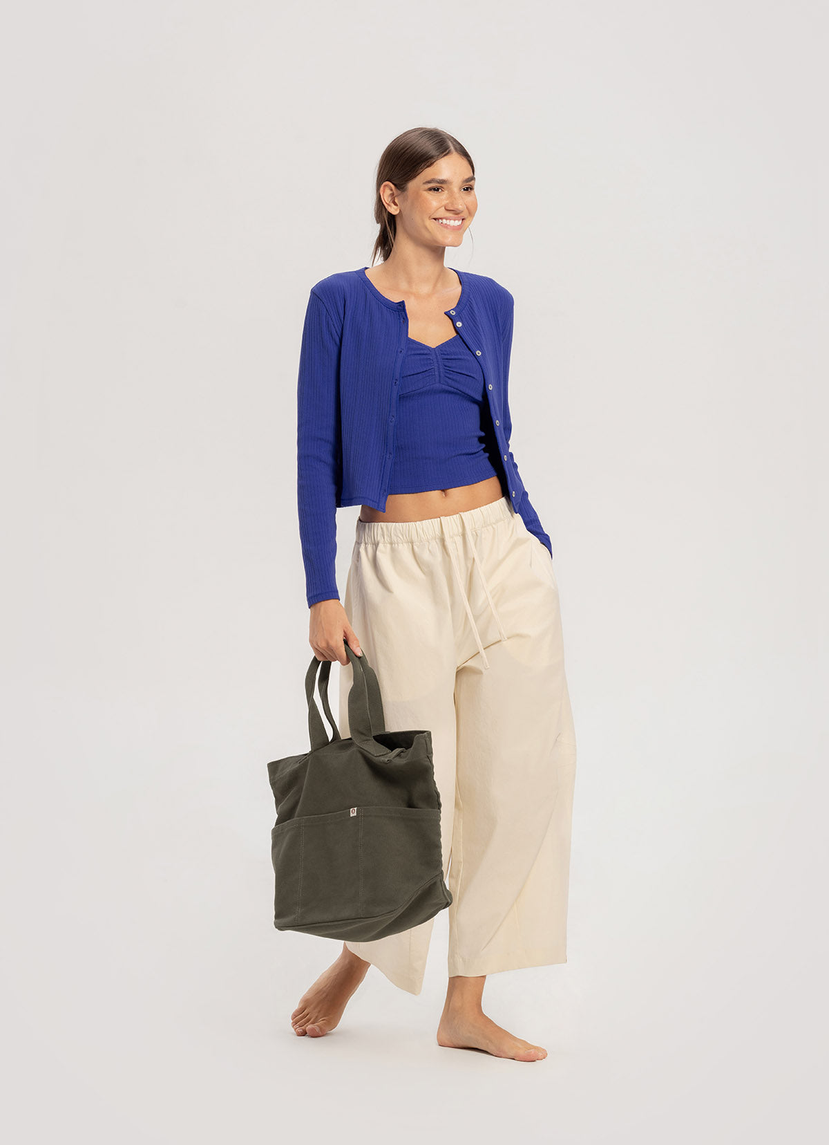 Kitty wide pants_Cream