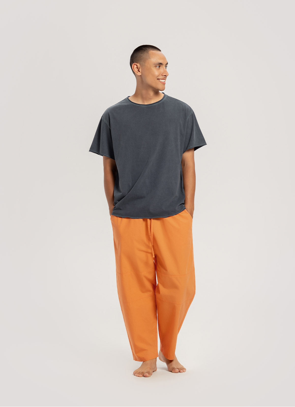 Balon pants (Unisex)_Tangerine