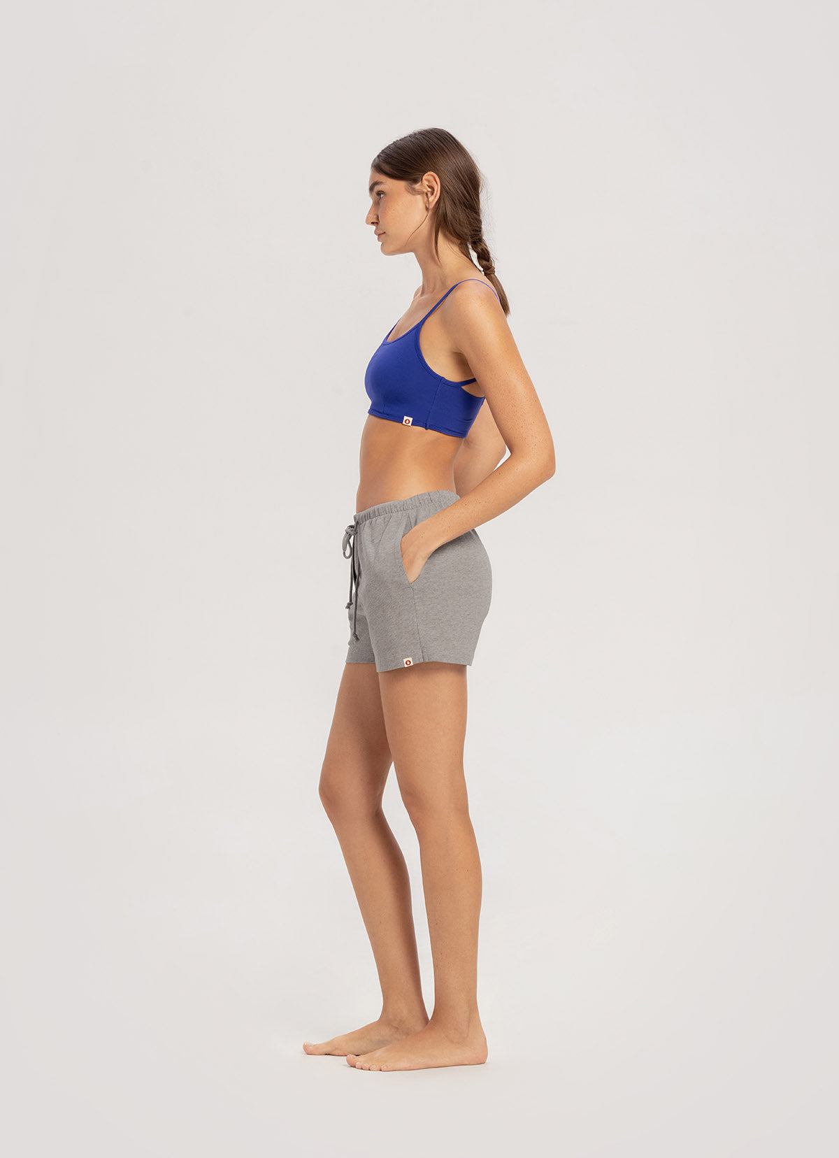 Tri hole bra top_Bluing