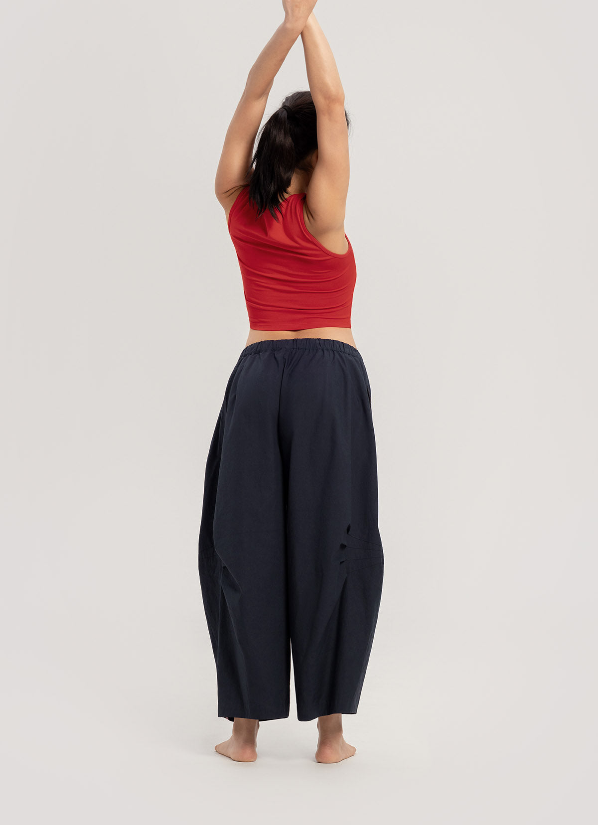 Kitty wide pants_Navy