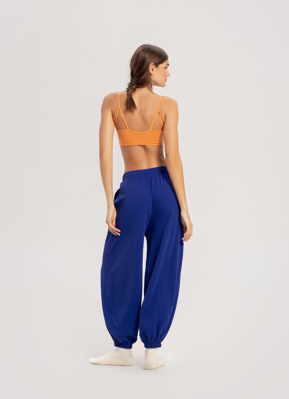 Tri hole bra top_Marigold