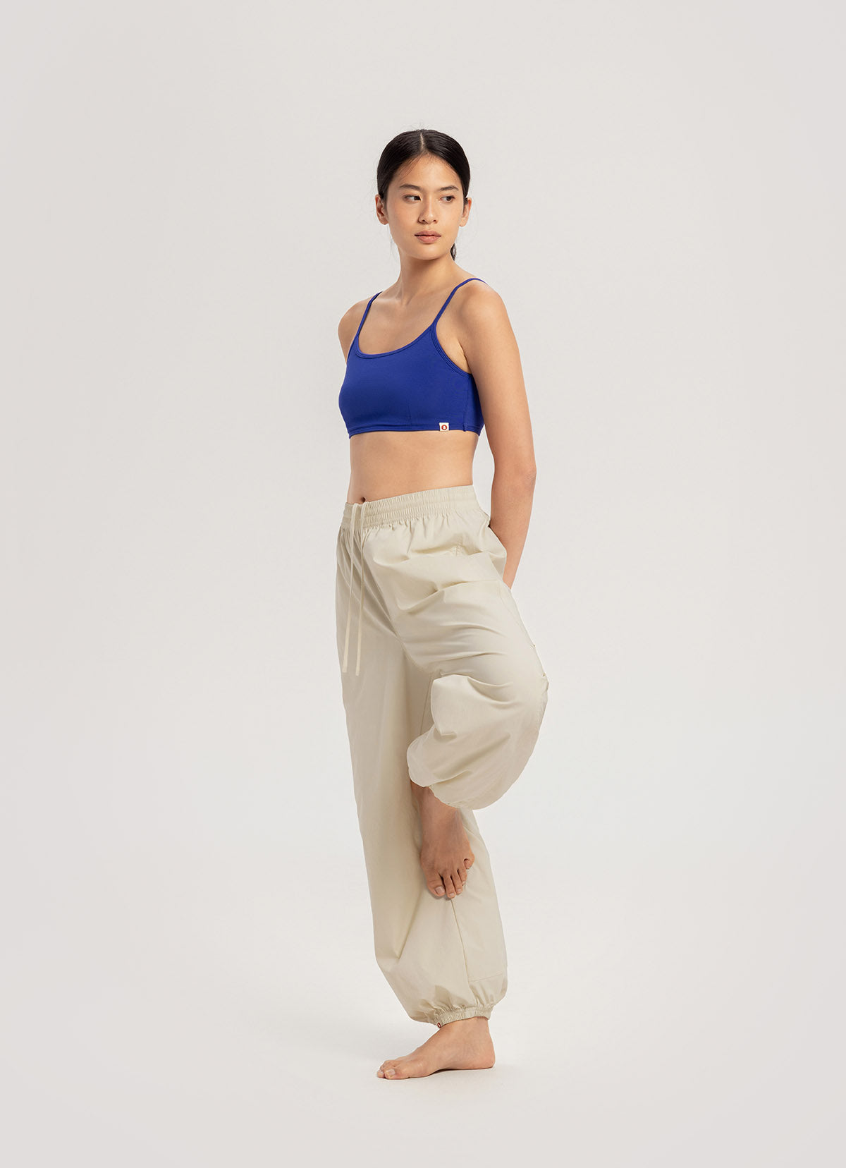 Tri hole bra top_Bluing